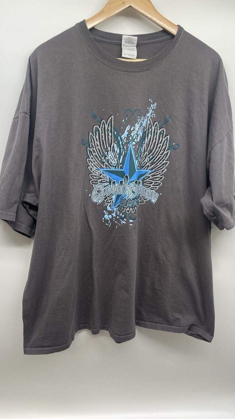 Gold & Silver Pawn Las Vegas TV Show Graphic T Shirt Gray 3XL Gildan Cotton